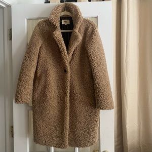 MKT STUDIO - Madime Sherpa teddy coat - size 36